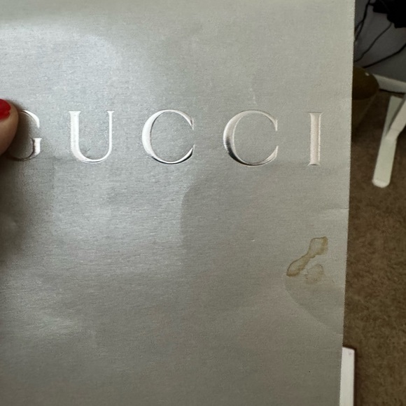 Authentic Gucci empty boxes/bag packaging bundle in classic burgundy tones. - Picture 10 of 15